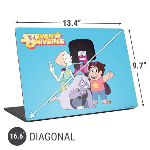 Cartoon Network Steven Universe Steven Universe Characters Universal Laptop 16.6in (13.4 x 9.7in) Skin